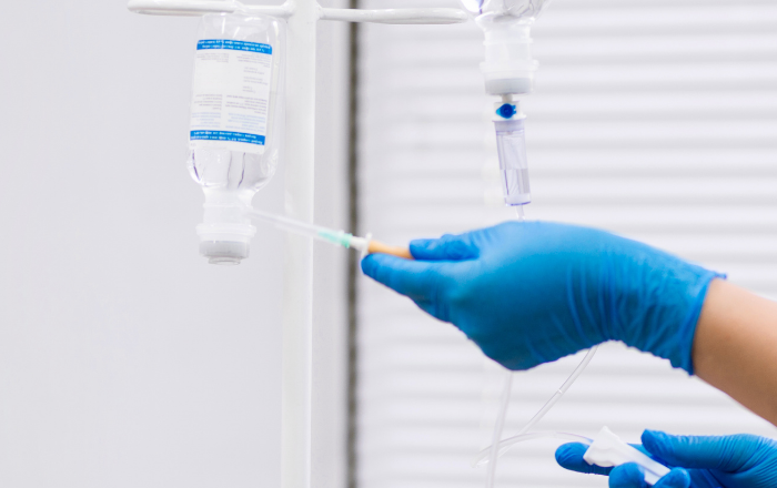 Intravenous Fluid Transmission