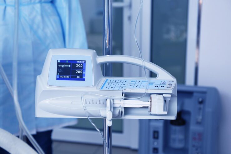 AI-powered IV pump for hospitals